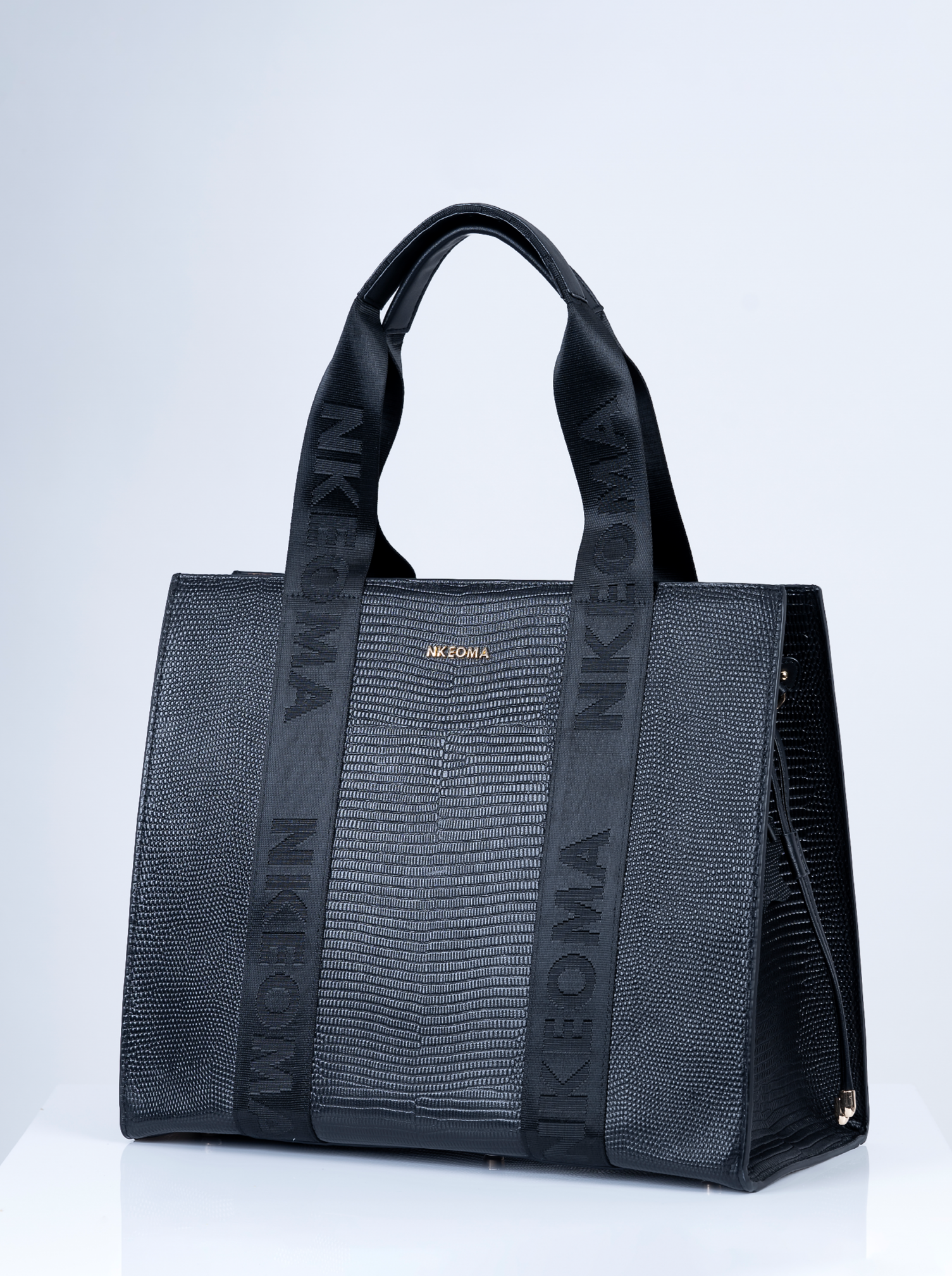 Nike Black Structured Premium Tote Bag