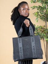 Isi Agu Leather Travel Tote Bag - Nkeoma