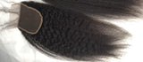 Kinky Straight Virgin Hair HD Closure/Frontal - Nkeoma