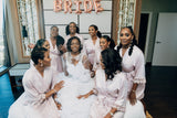 Glam Bridal Ruffle Robe - Nkeoma