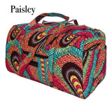 African Print Large Duffle Bag - Nkeoma