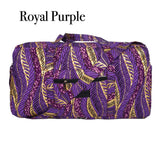 African Print Large Duffle Bag - Nkeoma