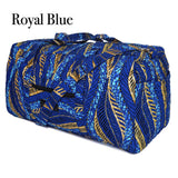 African Print Large Duffle Bag - Nkeoma