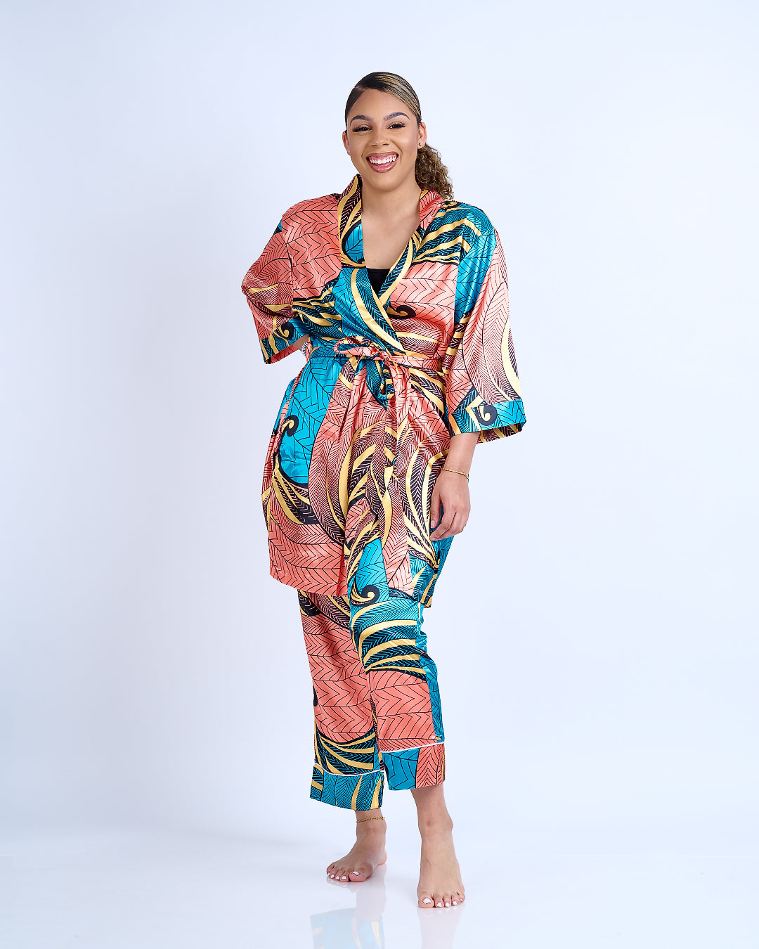 African Print Robes | Nkeoma By Ivy & Livy