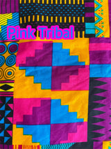 African Print Satin Bonnets - Nkeoma
