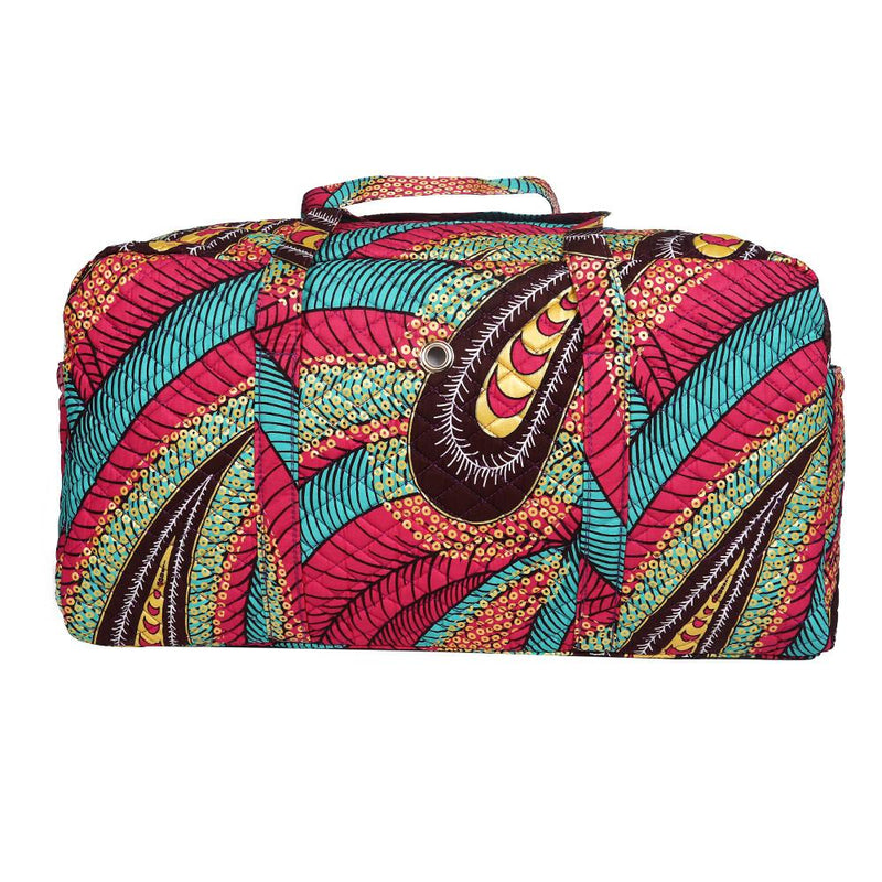best duffel bag for travel to africa African Print Large Duffle Bag
